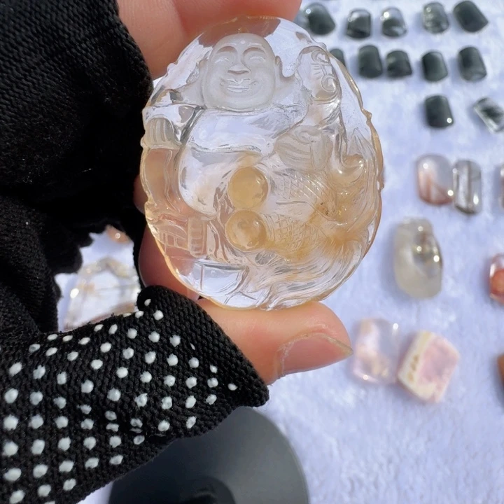 水晶吊坠未镶嵌吊坠