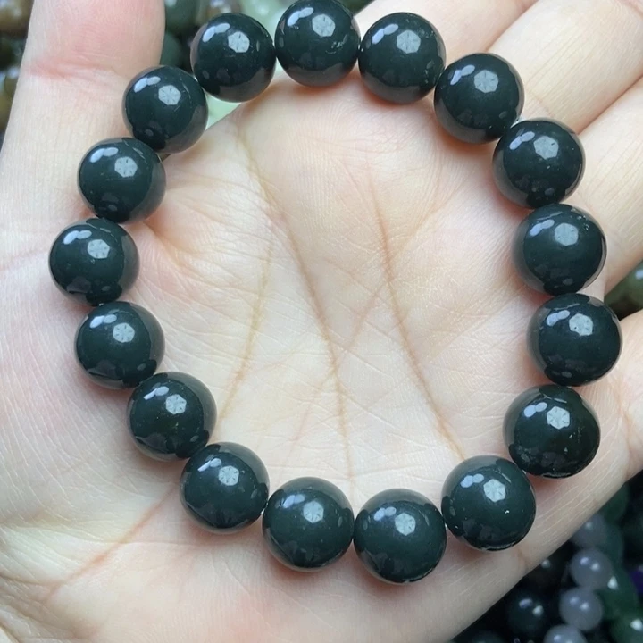 和田玉未镶嵌手链卡12