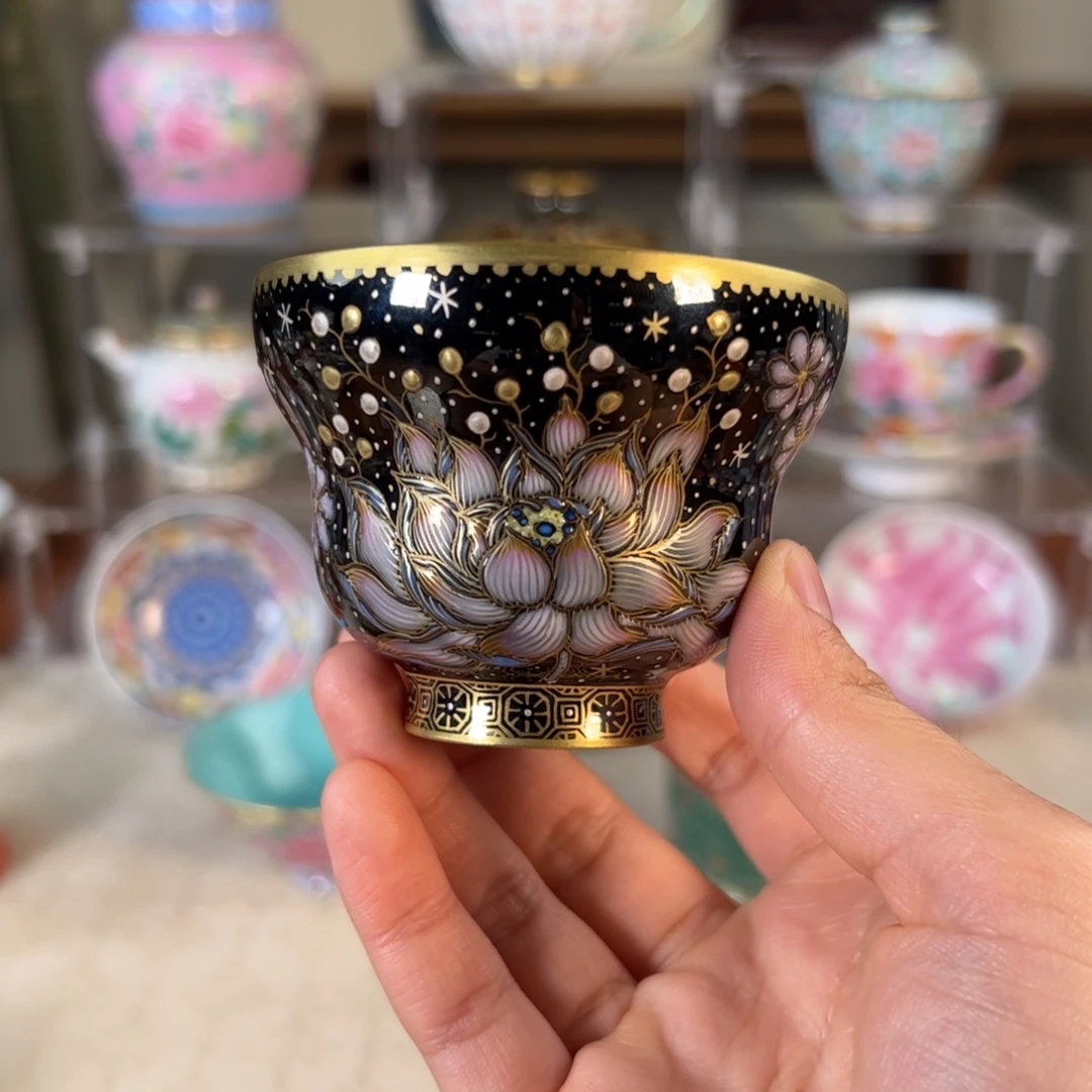 纯手工手绘 高端茶器