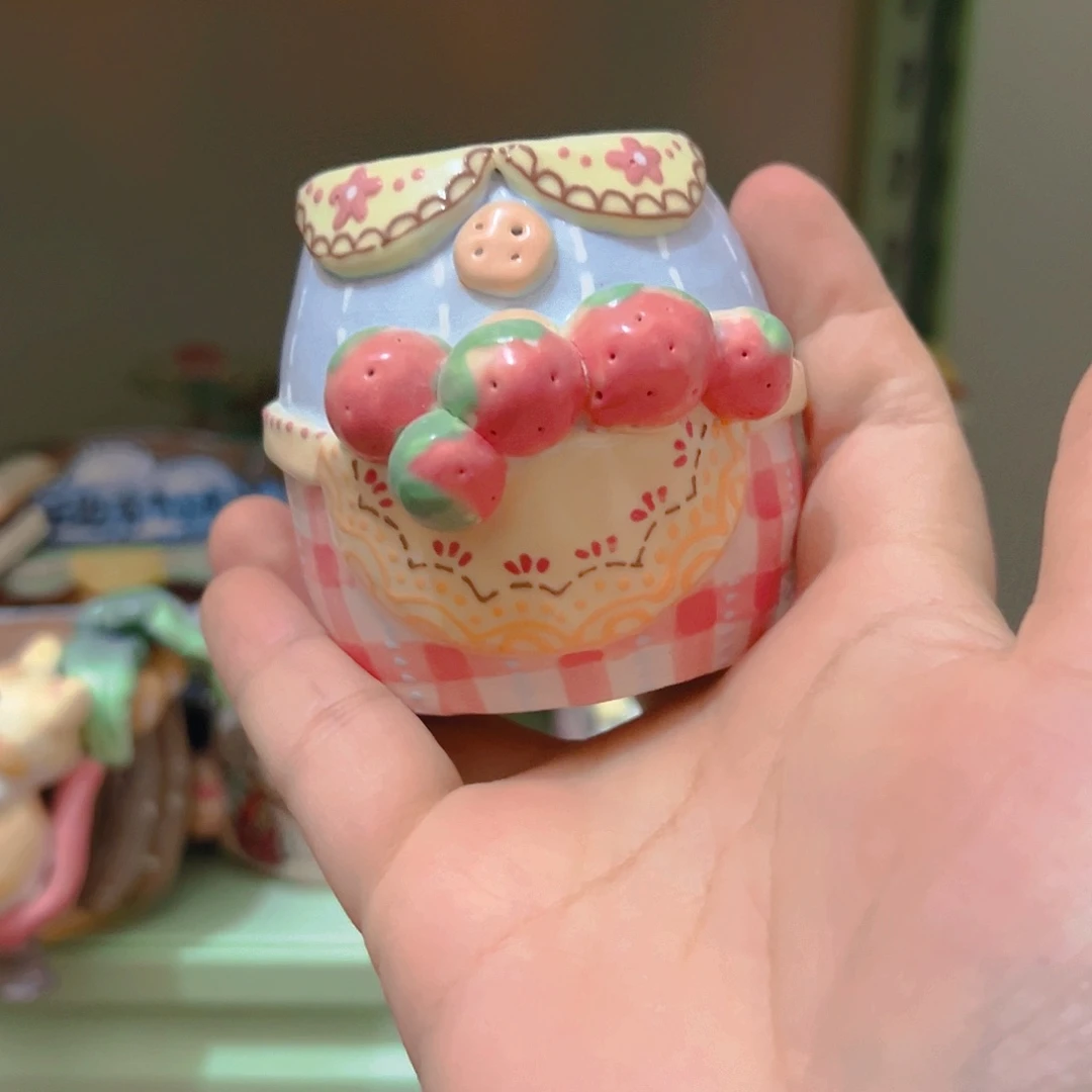 双十二福福手工多肉花盆