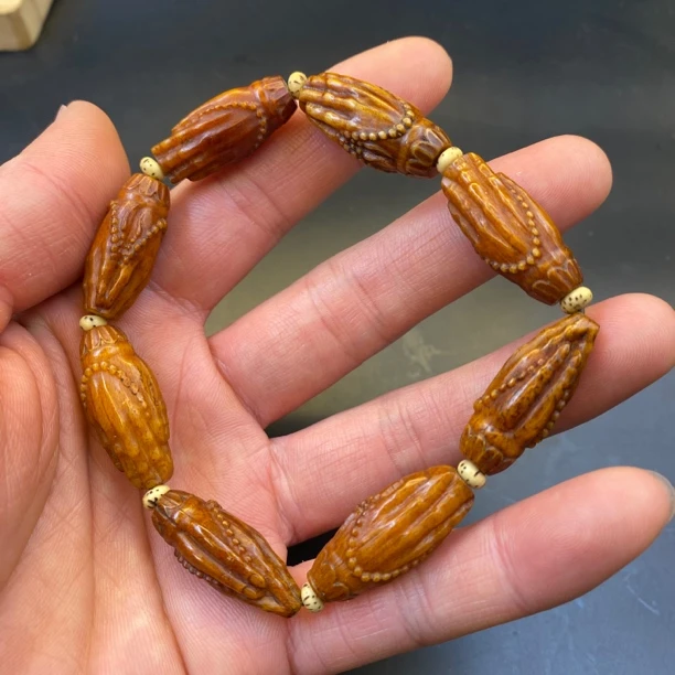 非金属皮质手链 藏式手串佛手手链