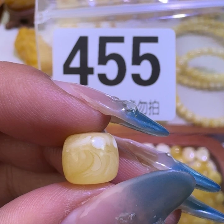 琥珀未镶嵌裸石10mm微瑕