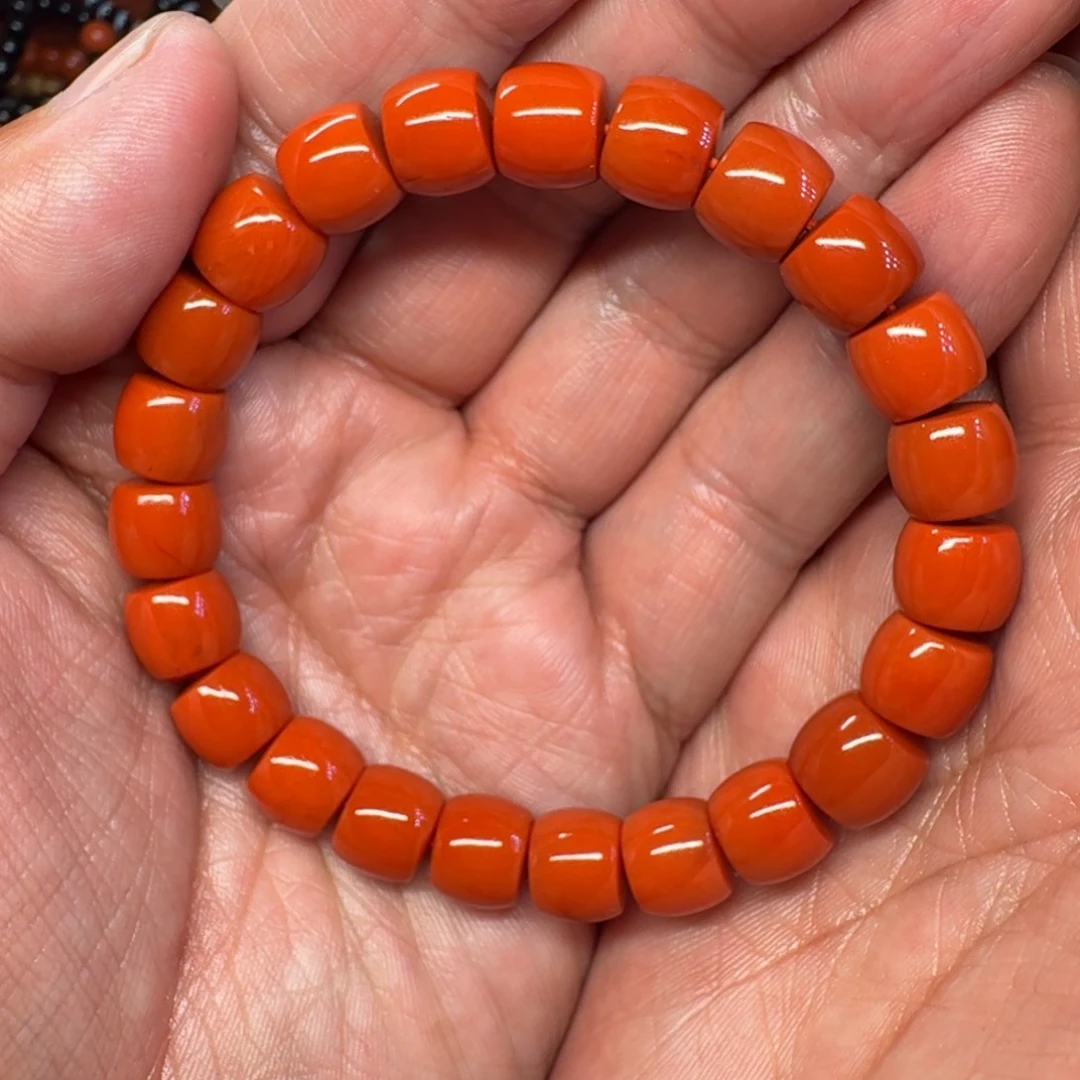 南红玛瑙未镶嵌颈饰