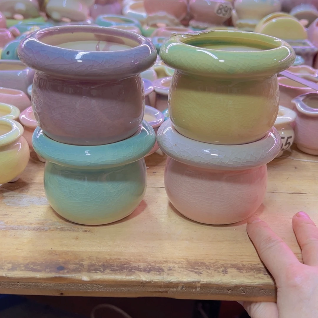 陶瓷花盆当场凑满12包邮