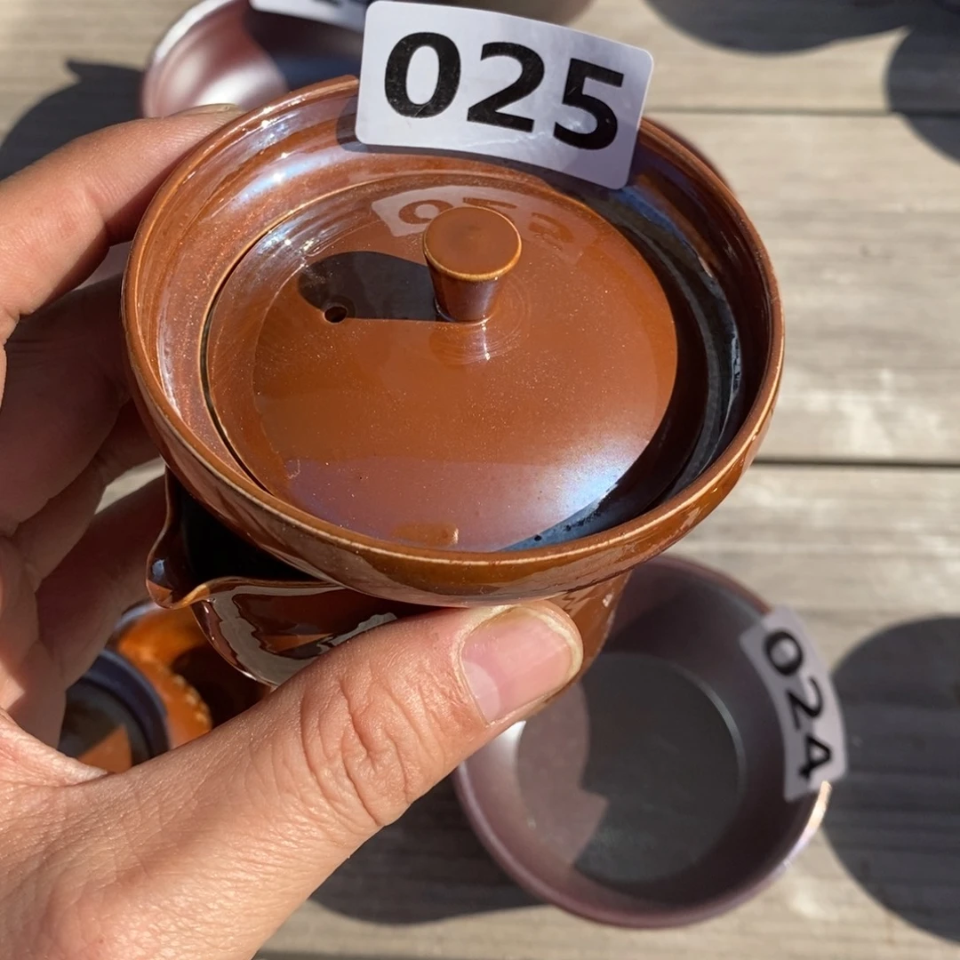 柴烧茶具陶瓷杯子