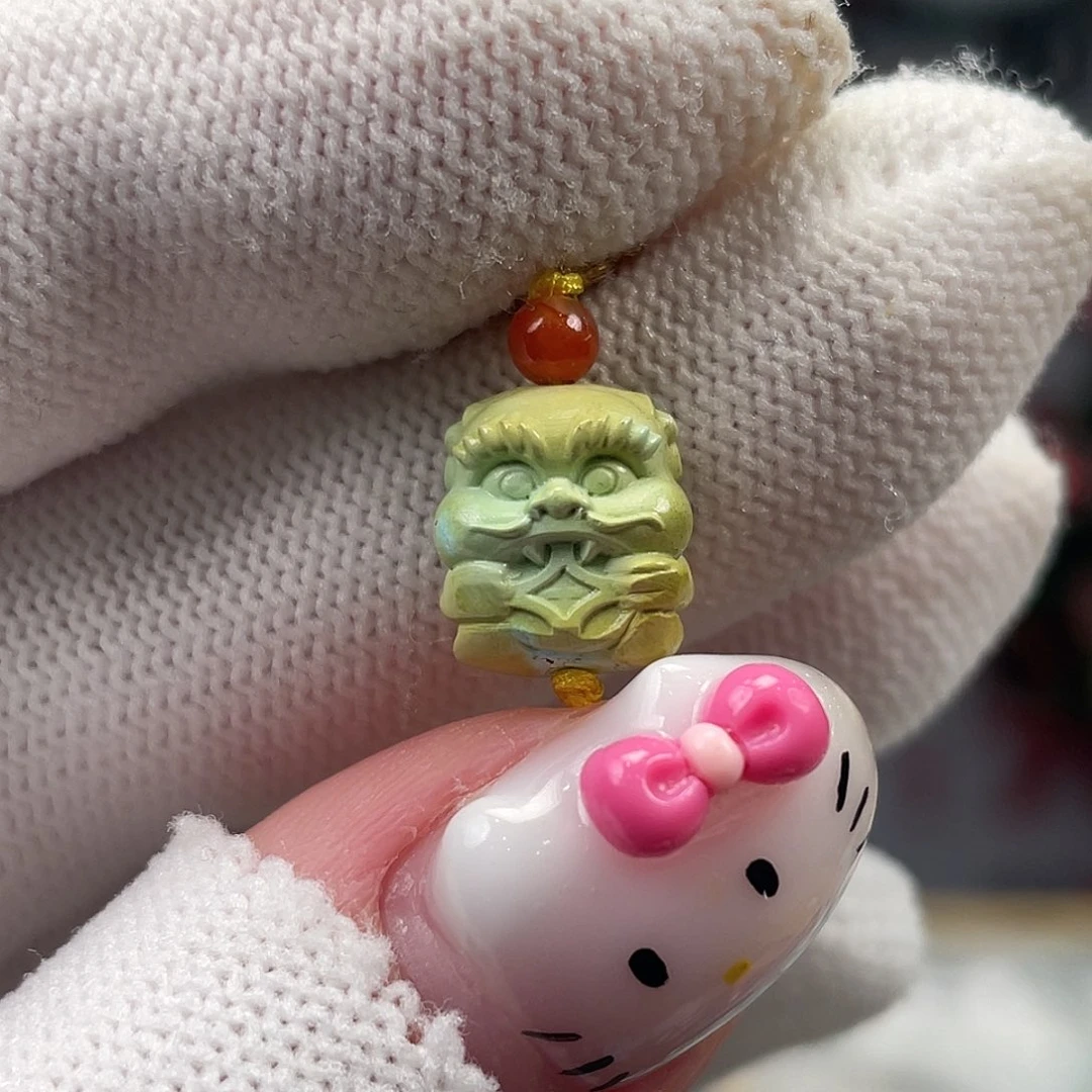 绿松石未镶嵌挂件