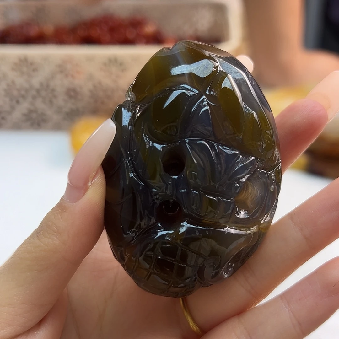 玛瑙/玉髓未镶嵌颈饰