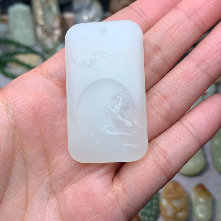 和田玉挂件未镶嵌温*