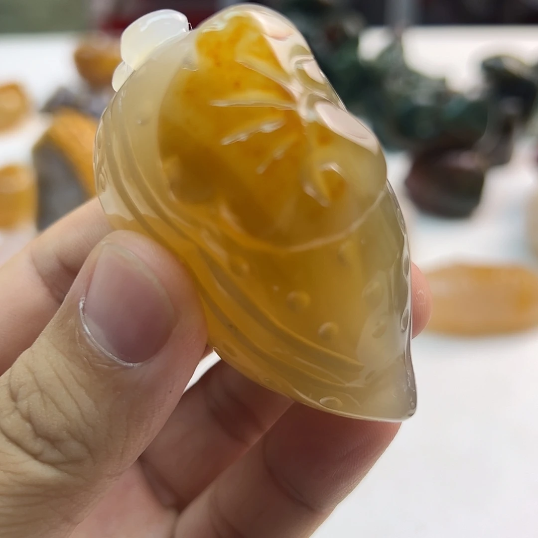 玛瑙/玉髓未镶嵌颈饰