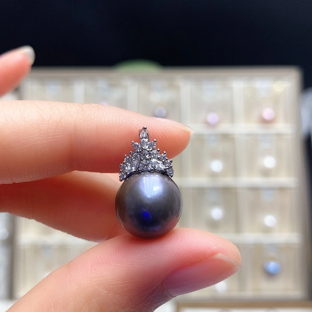 淡水珍珠合金颈饰