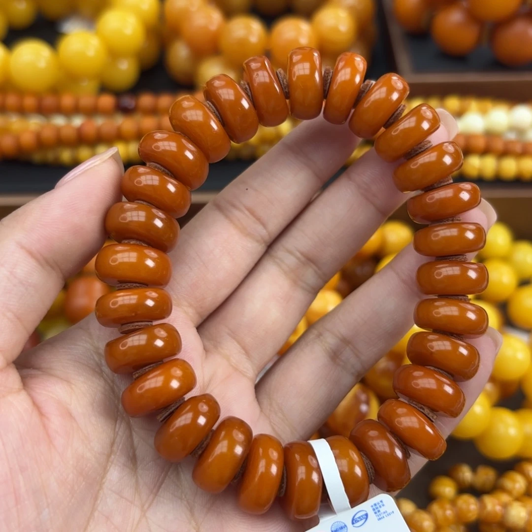 未镶嵌颈饰琥珀蜜蜡