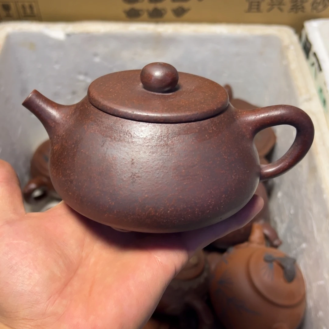 茶壶紫砂宜兴原矿紫砂壶500毫升容量