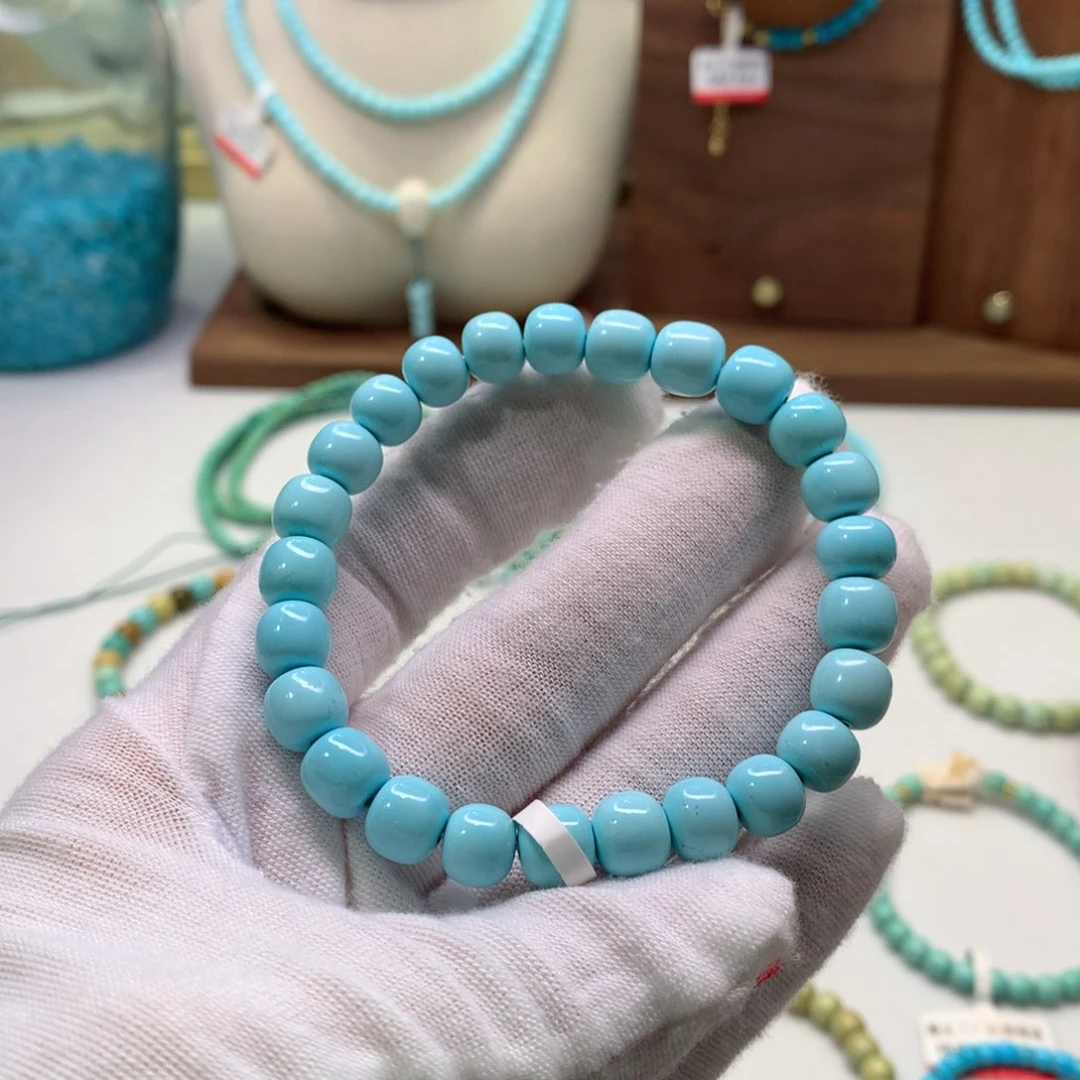 绿松石未镶嵌配饰江*