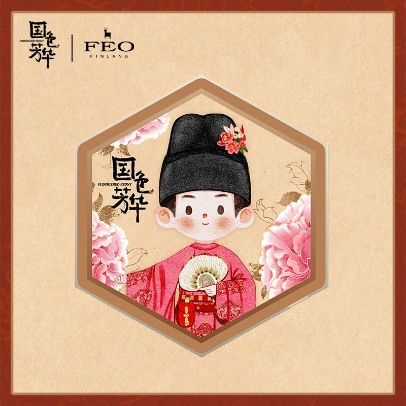 FEO《国色芳华》官方联名蒋长扬亚克力冰箱贴239031