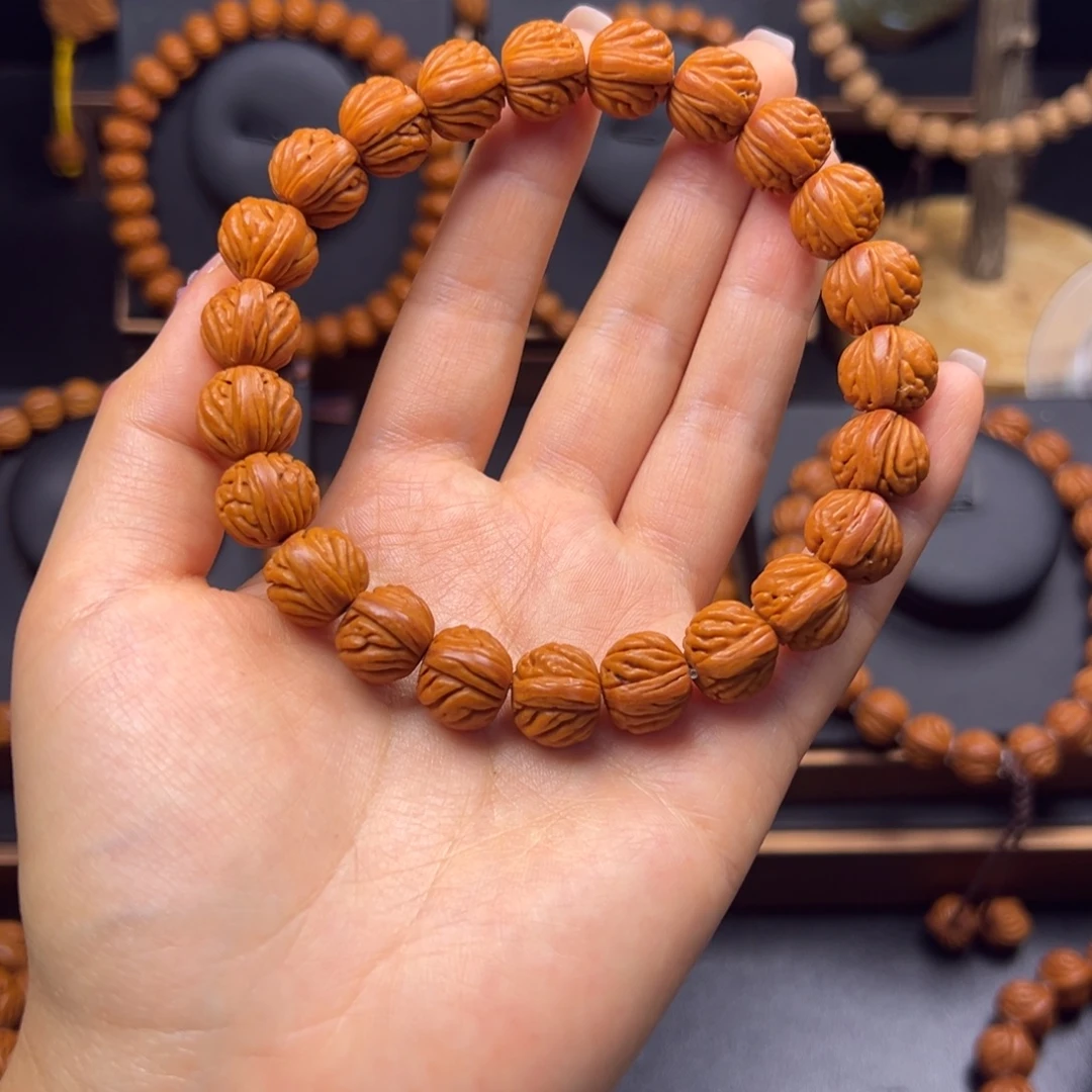 手串桃核火龙纹13手串