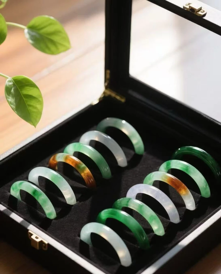 非金属珐琅手镯 时尚飘花美人镯多样性发其一