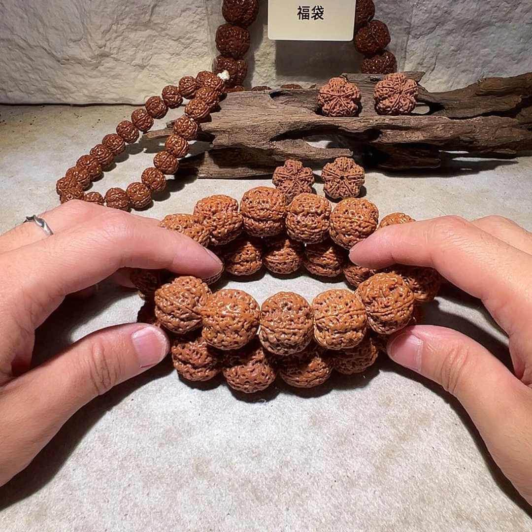 金刚菩提手串五星蜂王打底22尺寸左右福利
