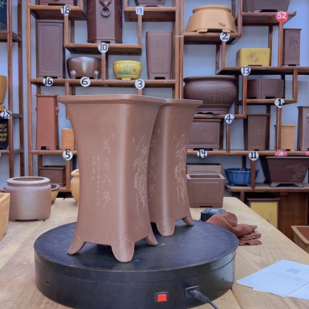 紫砂花盆果*1正1瑕福利