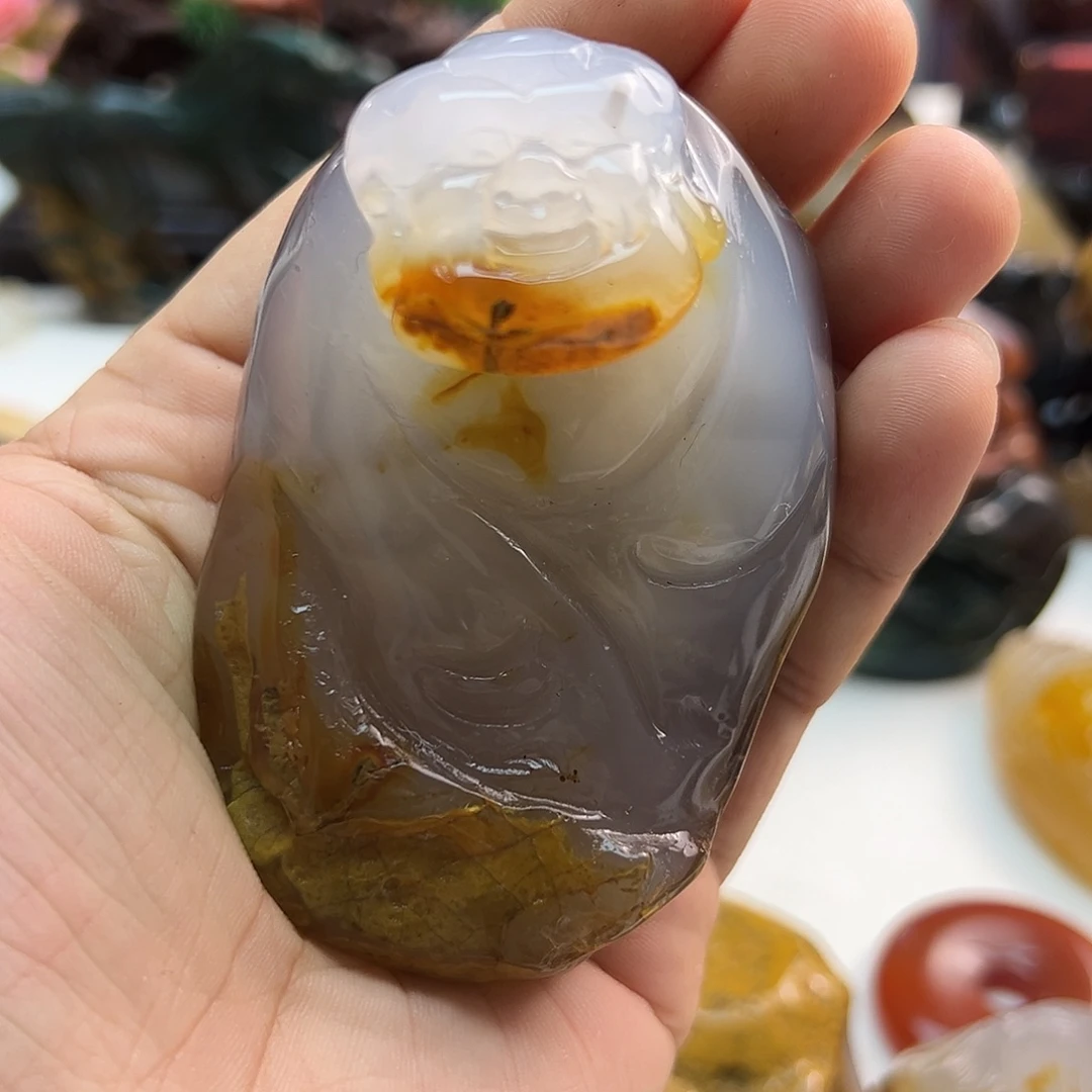 玛瑙/玉髓未镶嵌颈饰