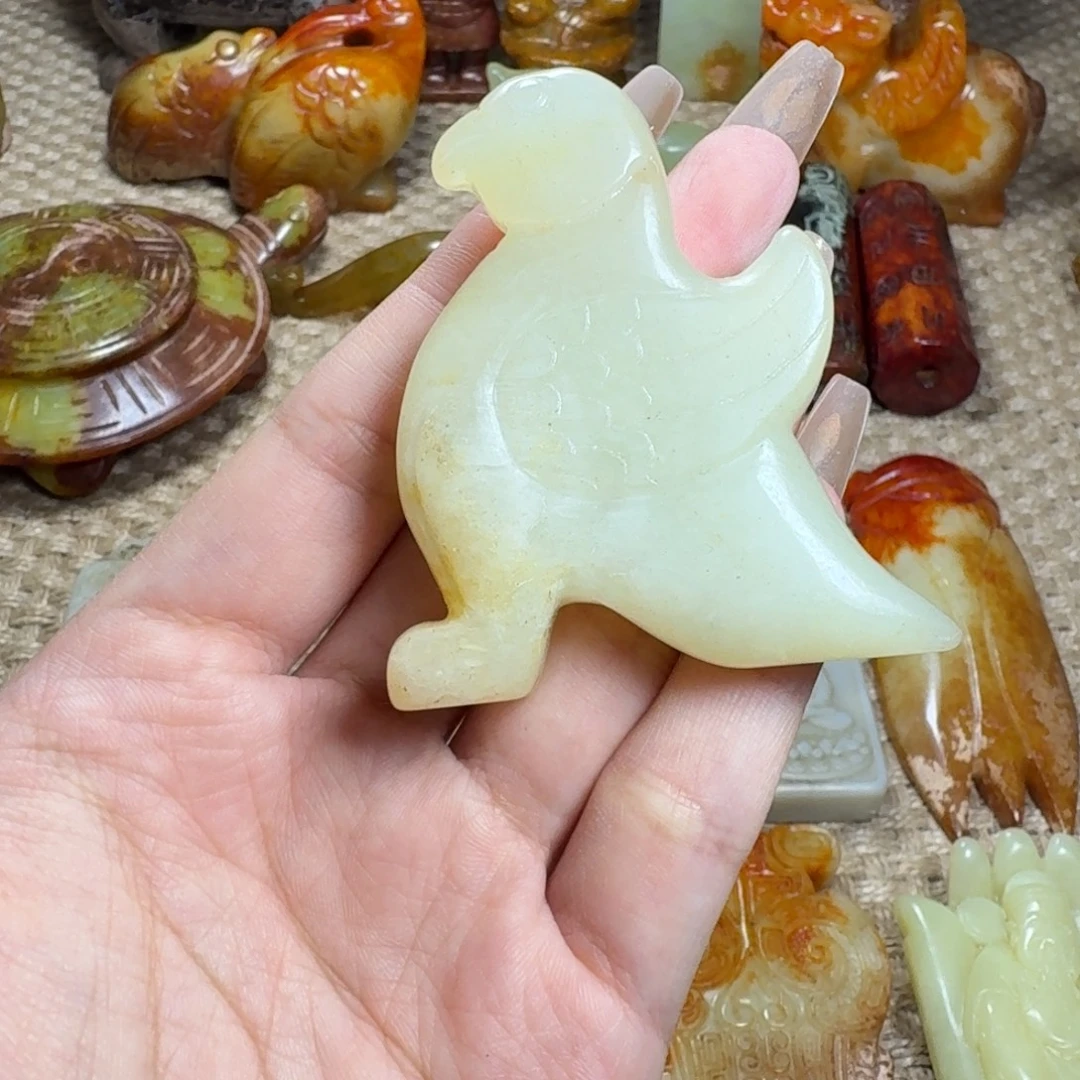 白玉菩提吊坠挂件