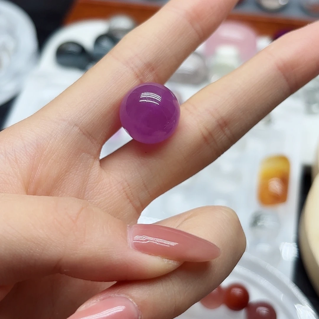 柒***7紫晶珠宝半成品未镶嵌