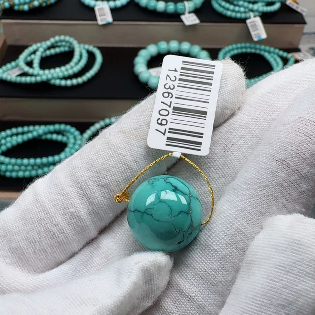 绿松石挂件未镶嵌