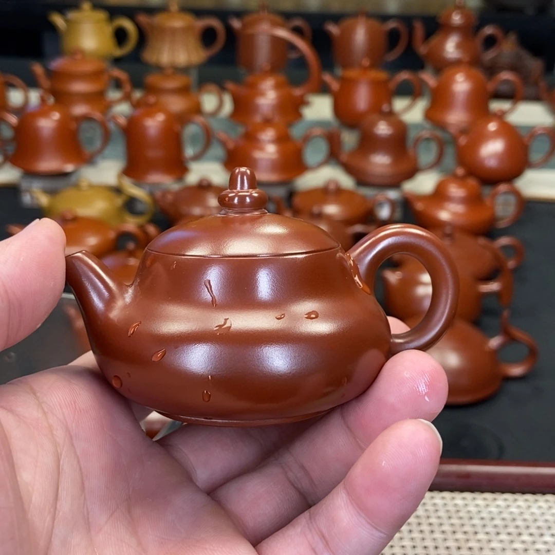 茶壶紫砂昆****工潮州手拉壶