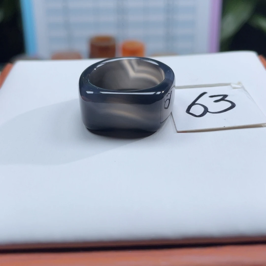 玛瑙/玉髓未镶嵌戒指Z19.7港21