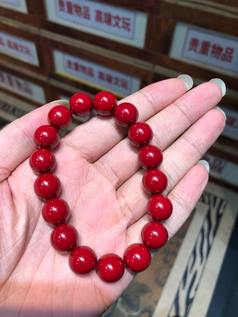 含辰砂工艺品单圈手串