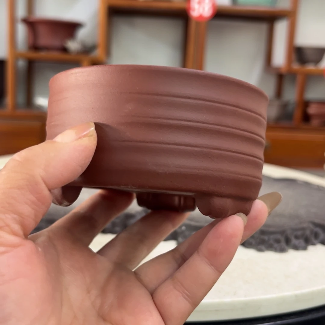 紫砂花盆瑕疵4.5-9.5。。。m