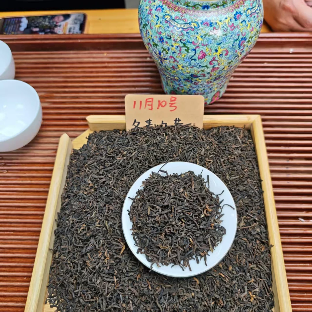 2010桃花醉老六堡 蜜桃香桃花香 干仓存储 冬青收茶