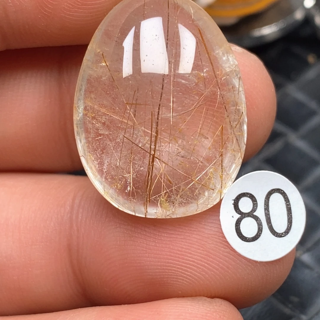 金****水晶颈饰未镶嵌水晶