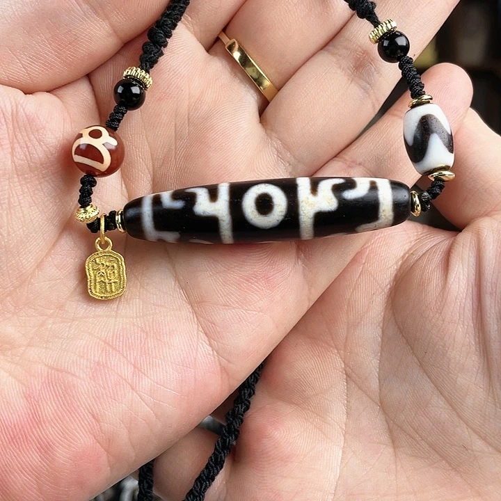 玛瑙/玉髓颈饰合金