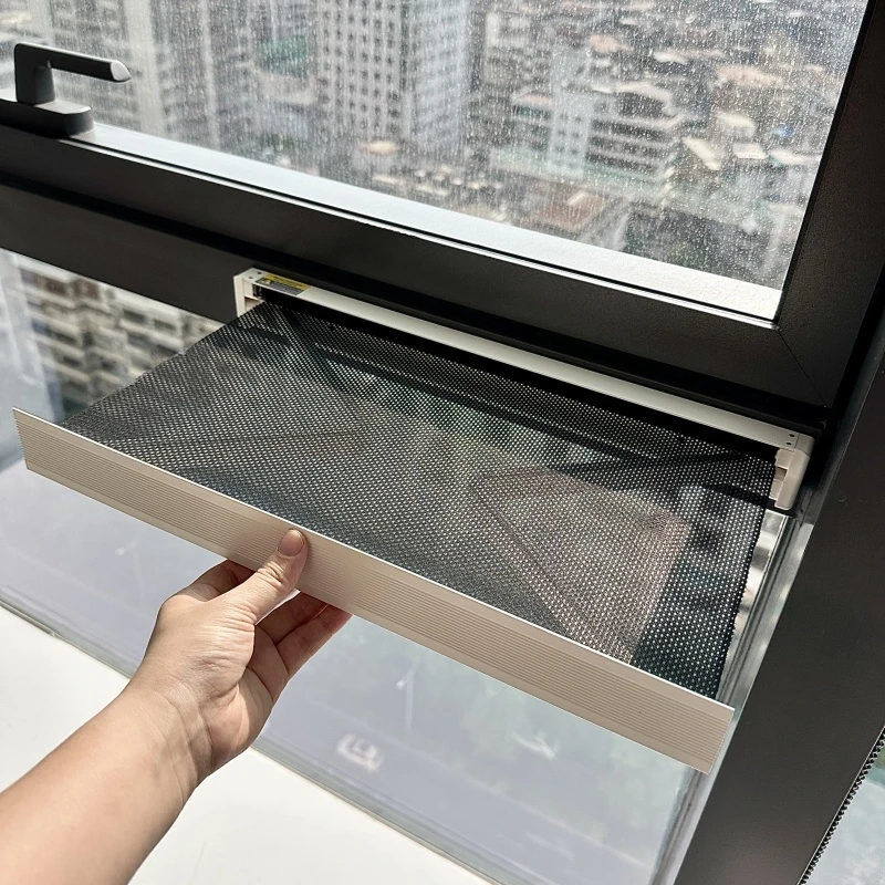 拾物造家阳台隐形伸缩晾晒网架晒袜子免打孔浴室折叠浴巾毛巾置物