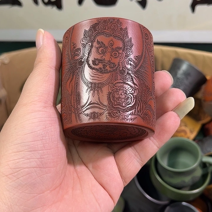 茶杯紫砂全手工紫砂主人杯
