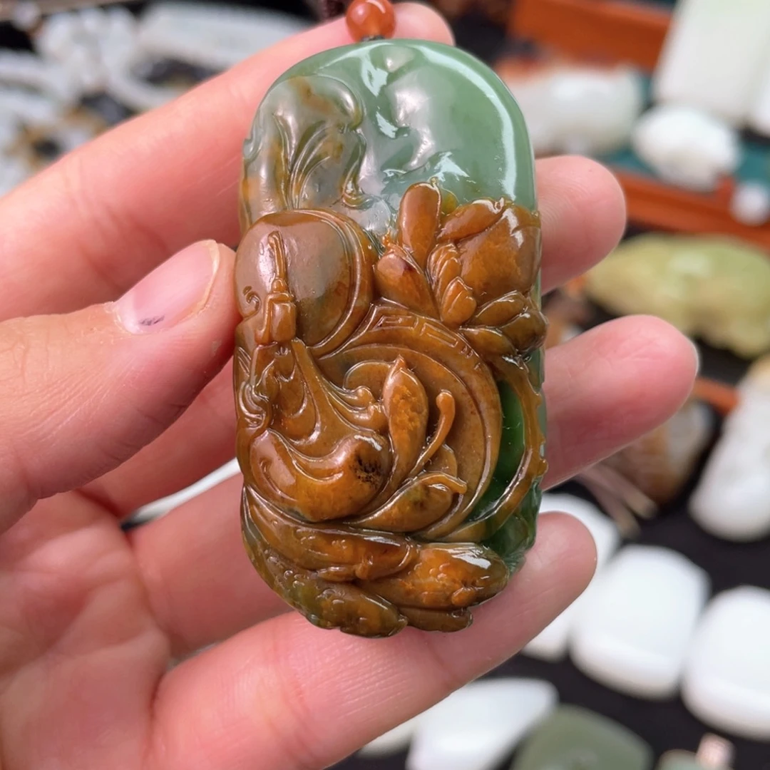 和田玉挂件未镶嵌