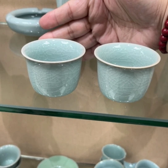 瓷片陶瓷茶具汝瓷茶具