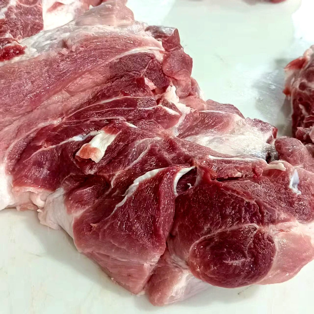 【顺丰】带皮腿肉4斤黑猪土猪肉猪腿肉农家散养1000g*2袋