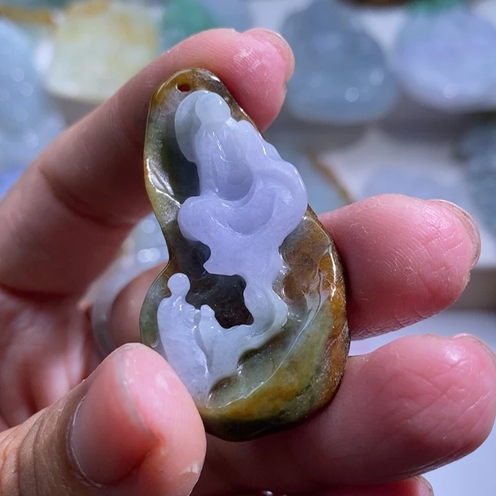 【闪购商品】颈饰未镶嵌翡翠悟道