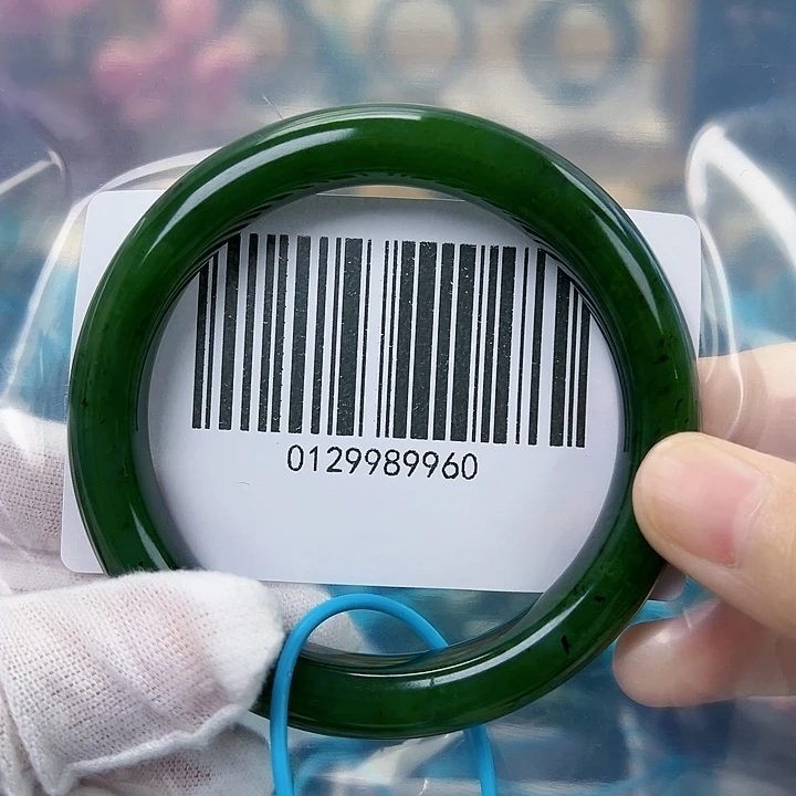 和田玉手镯未镶嵌微瑕5859