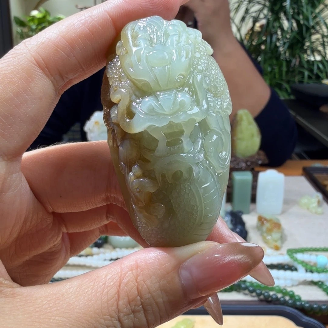 和田玉挂件未镶嵌沐*