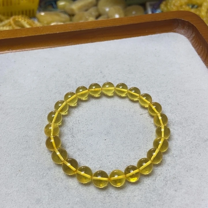 裸石蜜蜡未镶嵌手串