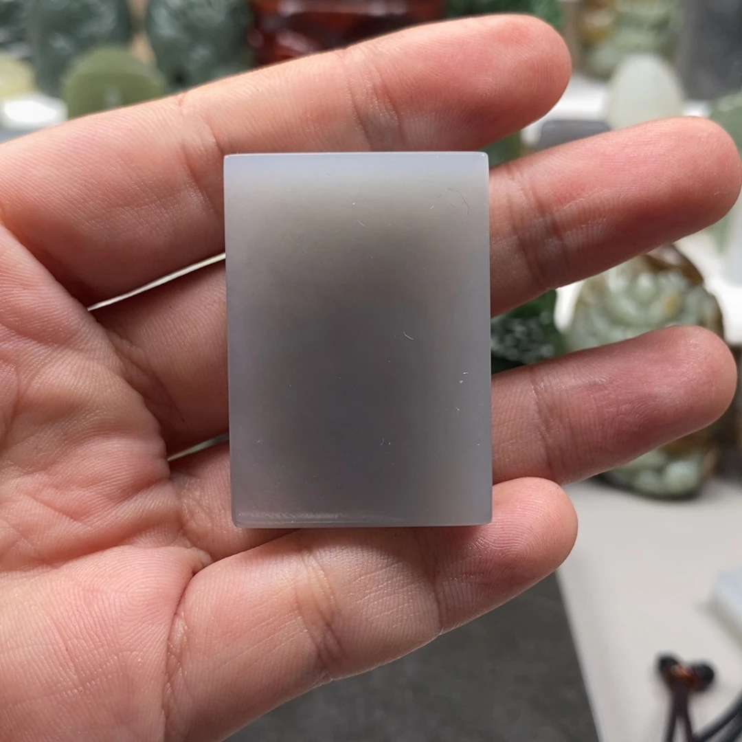 和田玉颈饰未镶嵌小*龙