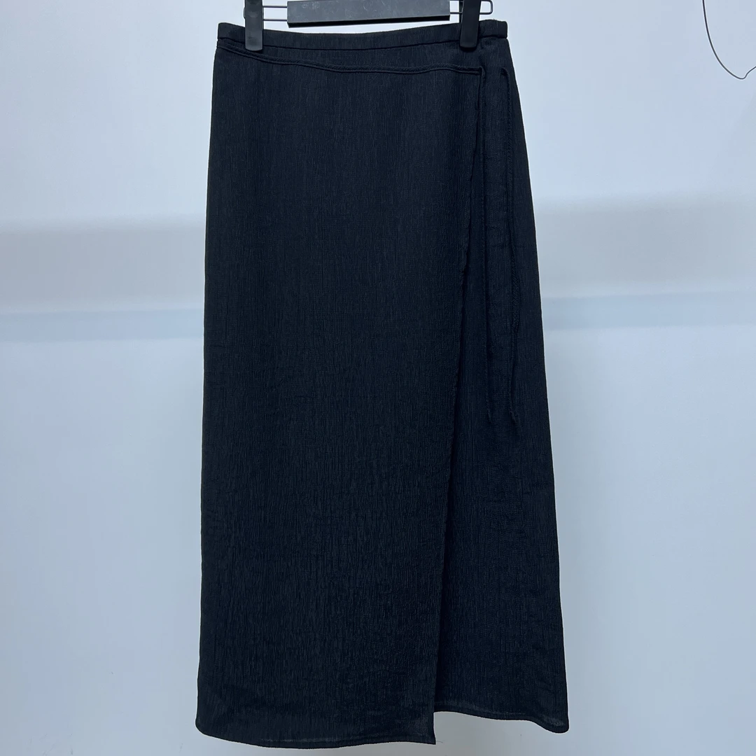 韩国【皱皱纱】半裙