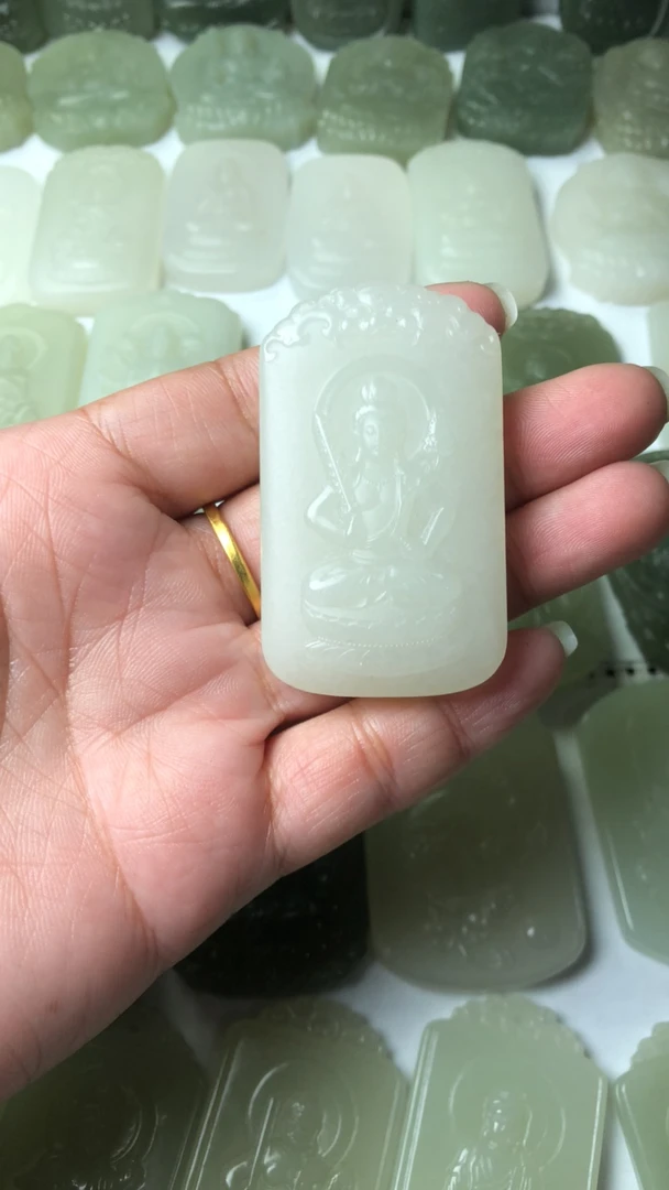 天然和田玉吊坠 6522 快速