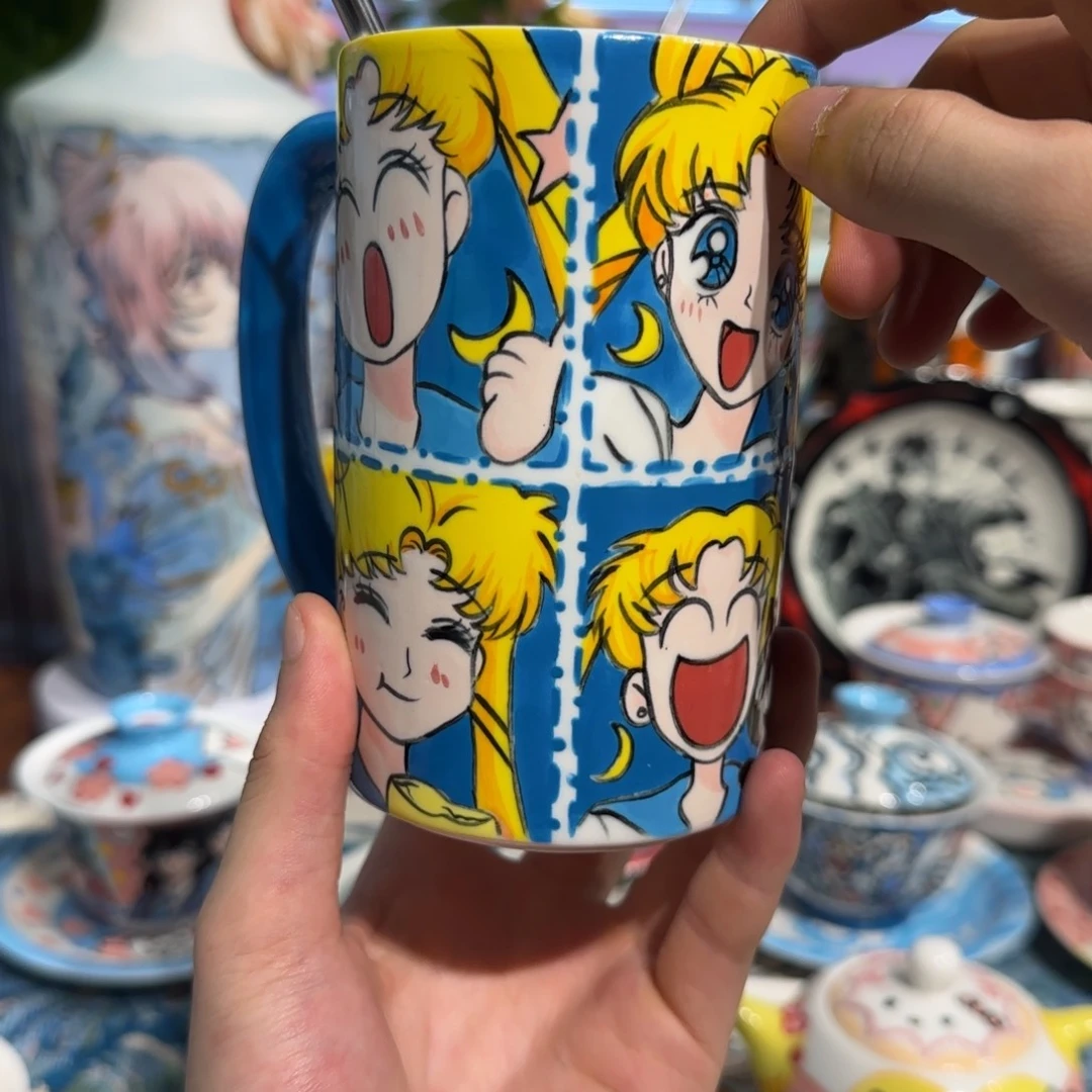 高温釉下彩纯手工纯手绘