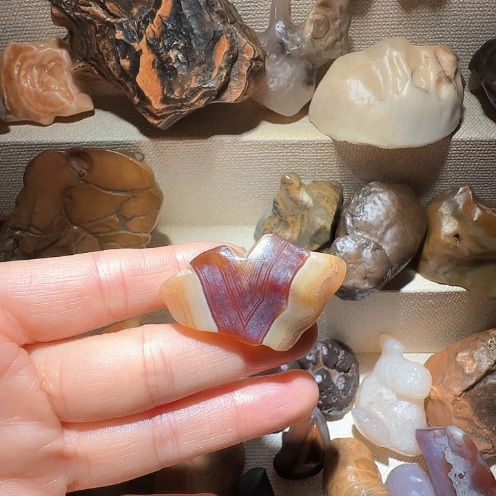 泥***匠有机玻璃原石奇石