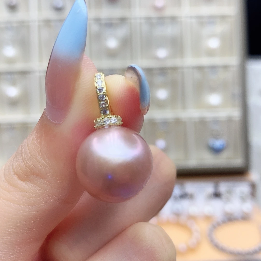 淡水珍珠合金颈饰