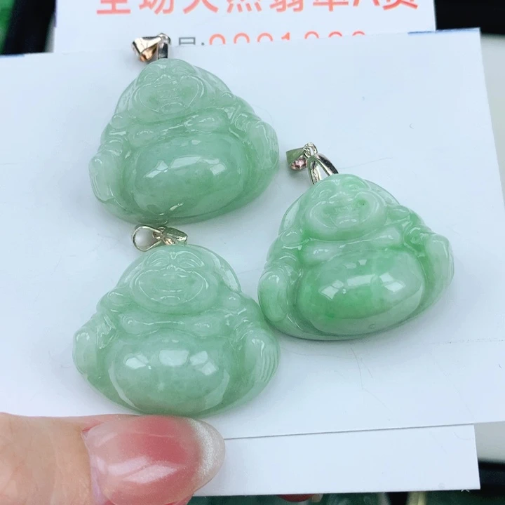 翡翠未镶嵌颈饰多样性发其1