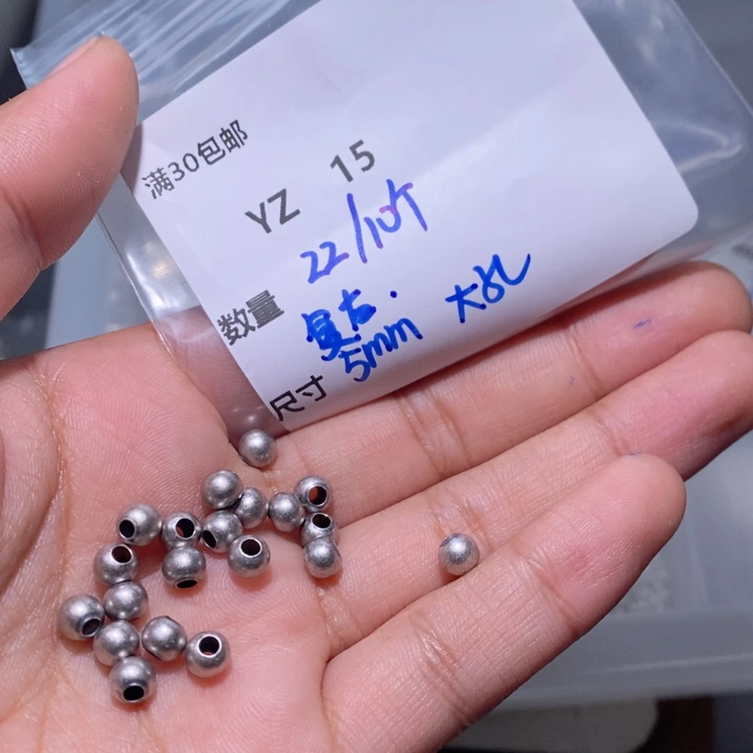 水晶珠宝半成品银S925镶嵌YZ15